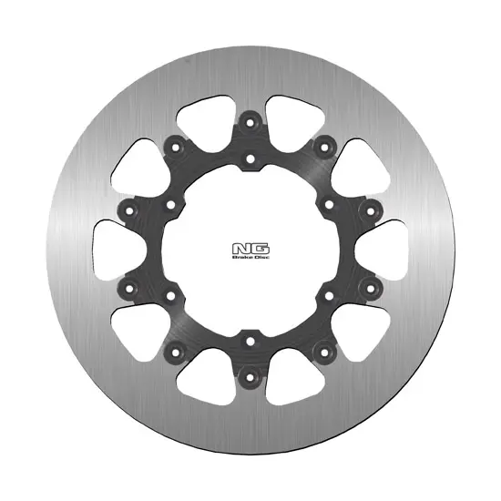 NG Brakes Disque de frein arrière fixe plein DIS725SP