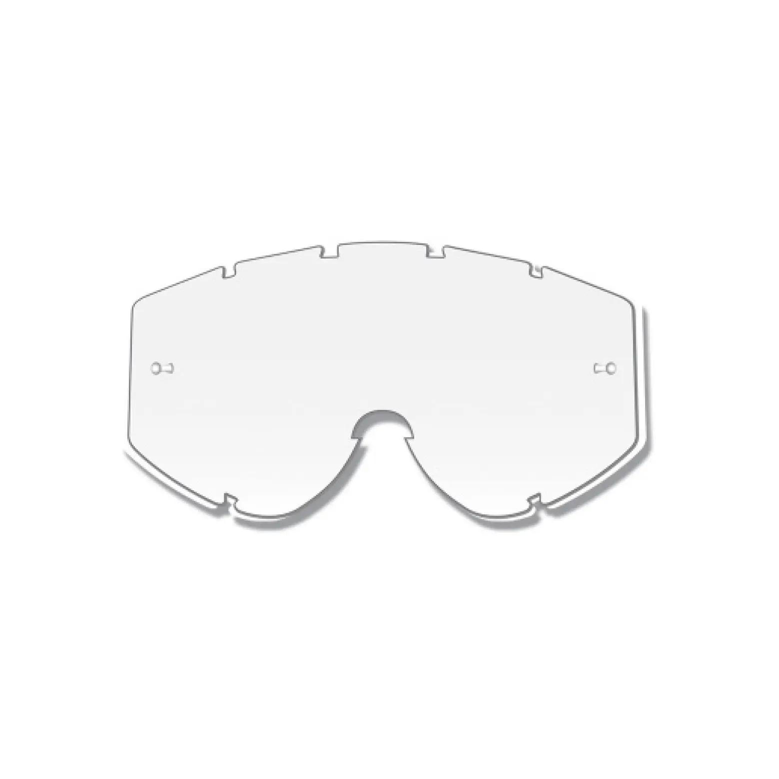 Progrip Visier für Maskenbrille Cross 3200-3201-3204-3301-3450 transparent beschlagfrei kratzfest UV-Schutz — Ansicht 3