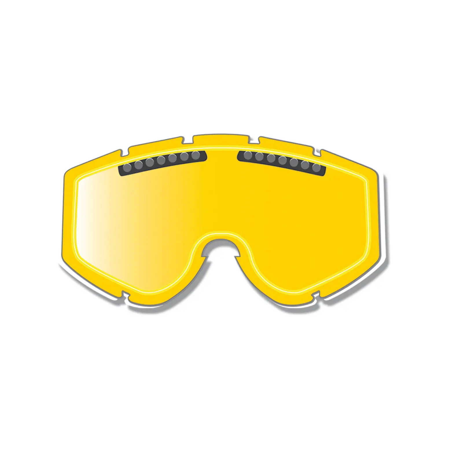 PROGRIP 3256 Double Yellow Light Sensitive visor — view 2