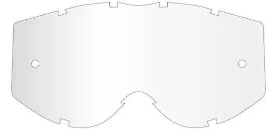 Écran masque-lunettes cross Progrip hydrophobe modèle 3300 Vision/3303 Vista transparent anti-buée anti-rayures anti-boue