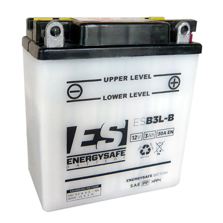 АККУМУЛЯТОР ENERGY SAFE ESB3L-B 12V/3AH Комплект с кислотой