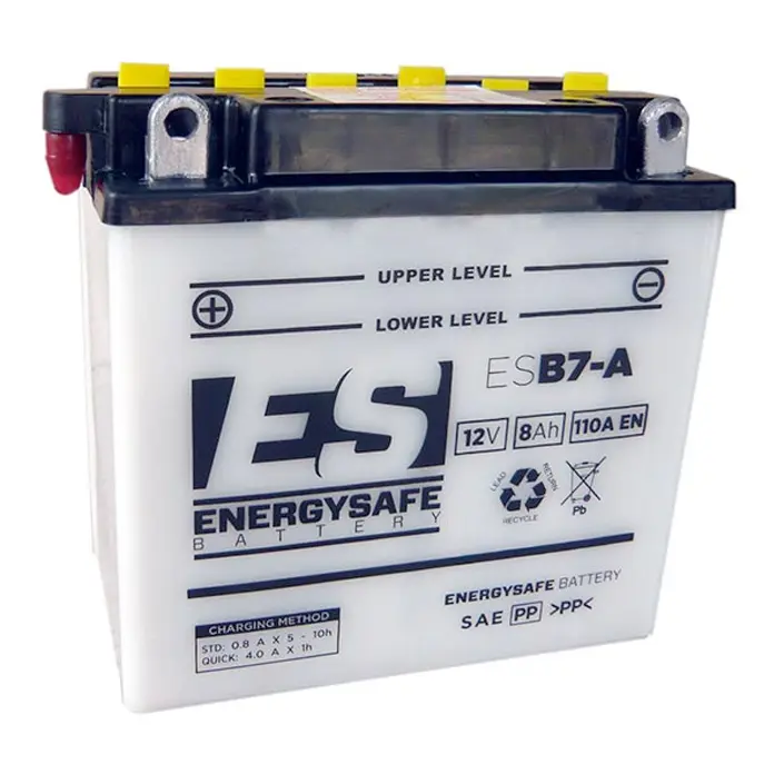 ENERGY SAFE ESB7-A 12V/8AH Battery Acid Included