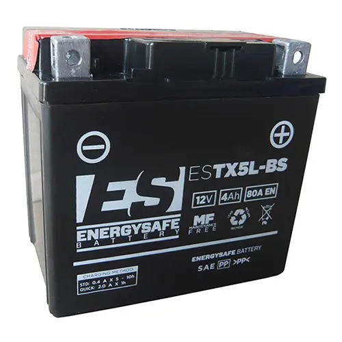 بطارية لا تحتاج إلى صيانة Energy Safe ESTX5L-BS 12V/4Ah