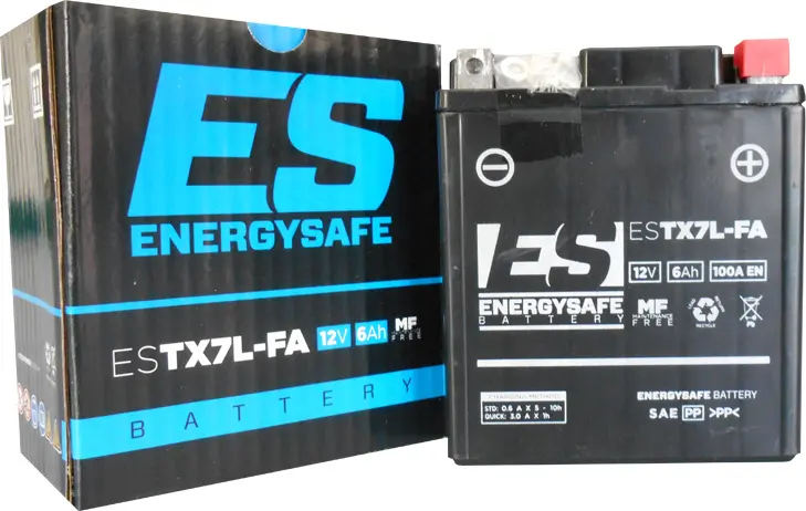 Batterie Energy Safe ESTX7L(fa) sans entretien activée usine