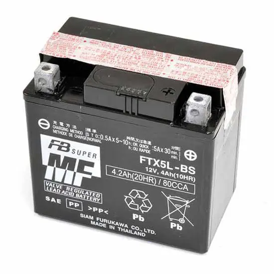 فوروکاوا FTX5L-BS 12V 4Ah مینٹیننس فری بیٹری