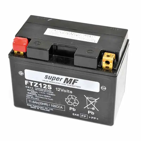 Furukawa FTZ12S 12V/11Ah maintenance-free battery