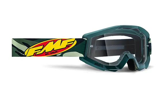 Masque FMF Powercore Assault Camo - Écran transparent