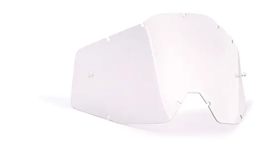 FMF Ersatzvisier Powerbomb/Powercore antibeschlag transparent