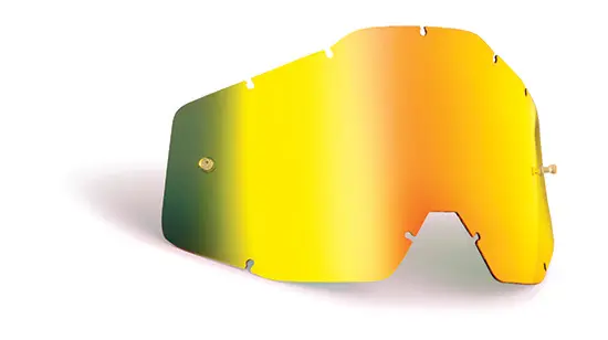 FMF Écran de remplacement Powerbomb/Powercore anti-buée or miroir