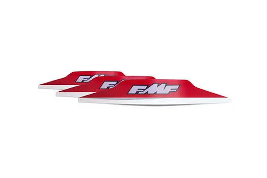 FMF POWERBOMB Kit de remplacement Film System avec Mud-Flap ENFANT