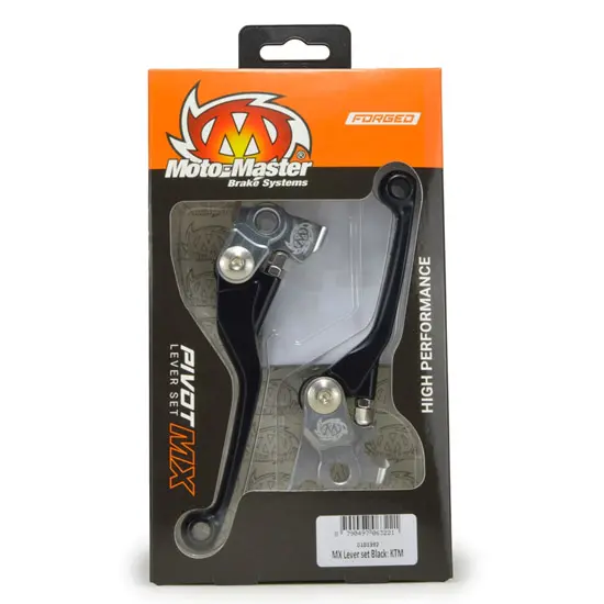 Levier Moto-Master set Kawasaki KX65/85/125/250 noir