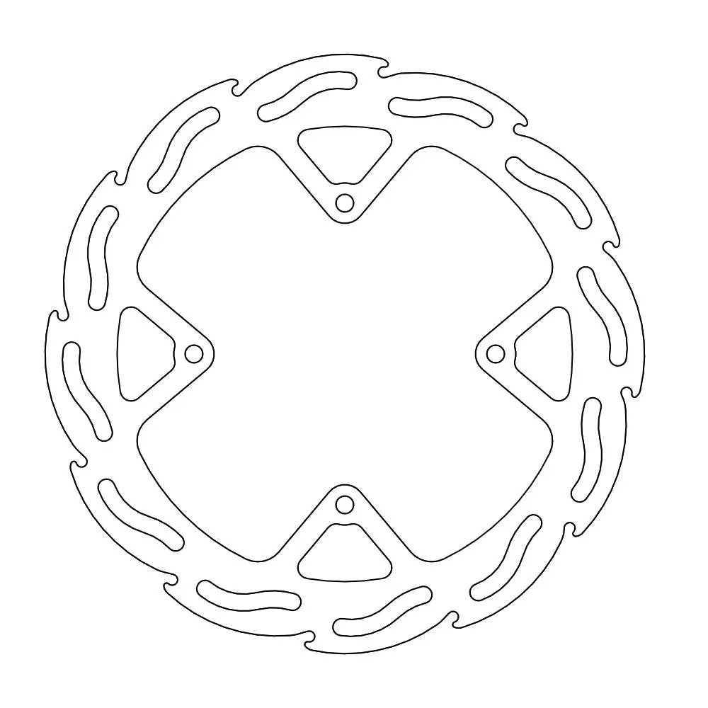 Moto-Master Flame Front Brake Rotor KTM SX85