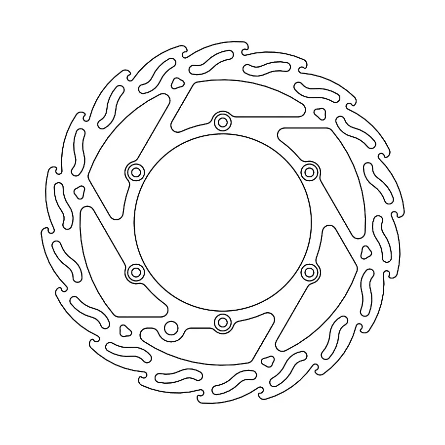 Disque de frein avant Moto-Master Flame fixe KTM Husaberg HVA Beta