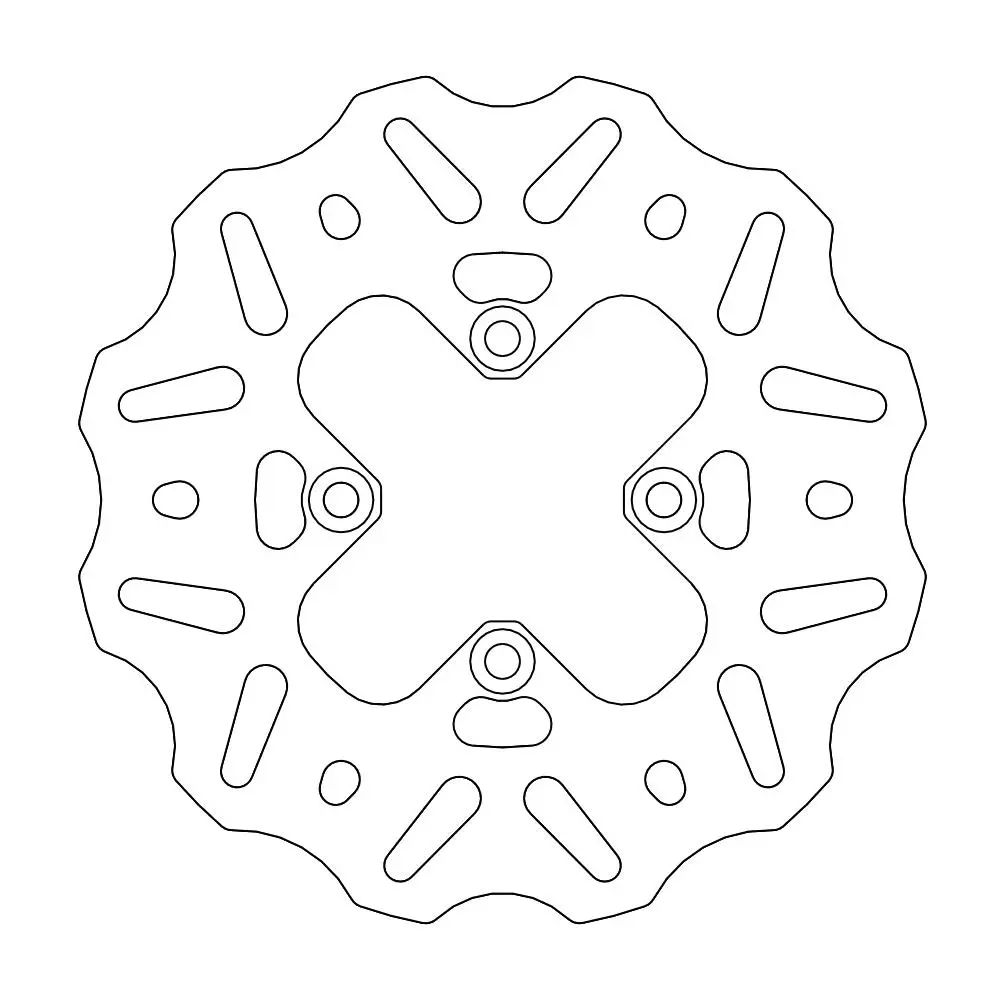 Disque de frein arrière Moto-Master Offroad MM Nitro KTM SX65