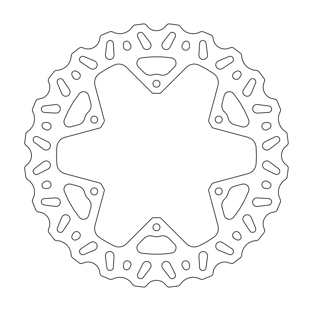 Disque de frein arrière Moto-Master Offroad MM Nitro Yamaha WR/WRF, YZ/YZF