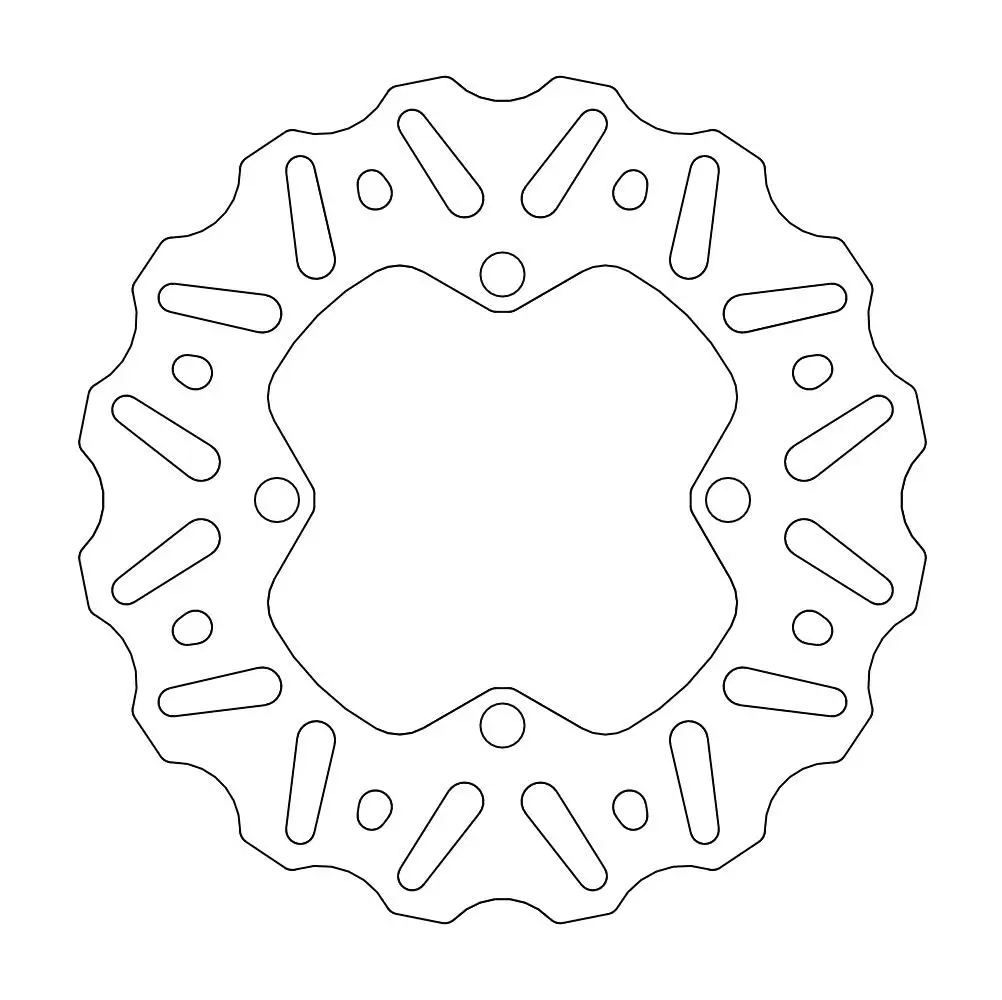Disque avant Offroad MM Nitro disc Kawasaki KX65, Suz RM