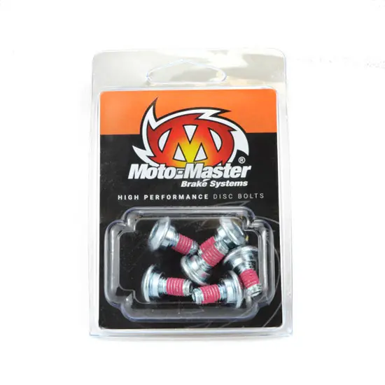 Jeu de boulons M6x13 à tête plate intérieur hexagonal MOTO-MASTER (100 pcs)