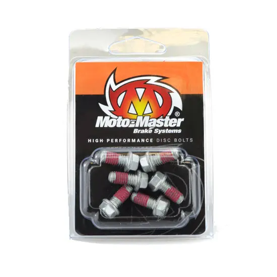Jeu de boulons M6x13 à tête hexagonale MOTO-MASTER (100 pcs)