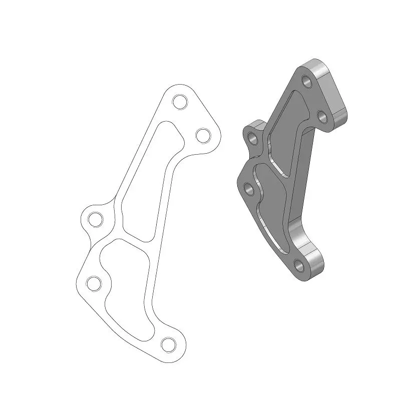 Adaptateur étrier Moto-Master Offroad MM SM Racing Beta