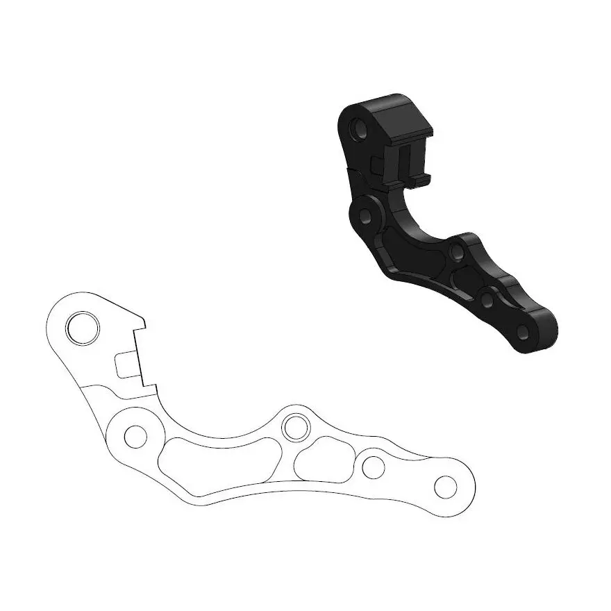 Bremszangenadapter Moto-Master MM Oversize 270 GASGAS EC 2021