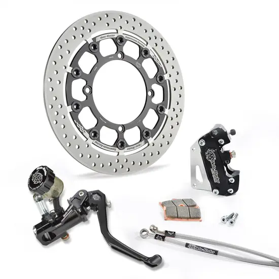 Kit freinage Supermoto Racing RMC-R MOTO-MASTER Yamaha WR450F Diam.320mm Halo