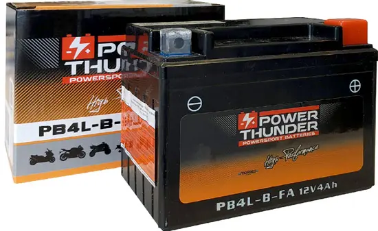 Batterie sans entretien Power Thunder PB4-LB