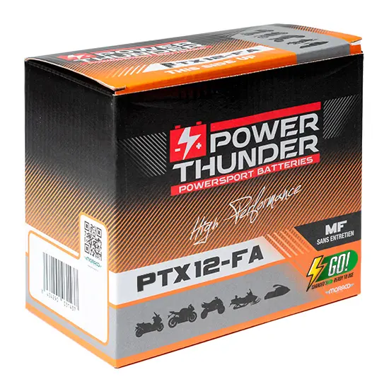 Wartungsfreie Batterie Power Thunder PTX12