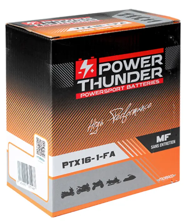 Μπαταρία χωρίς συντήρηση Power Thunder PTX16-1-FA