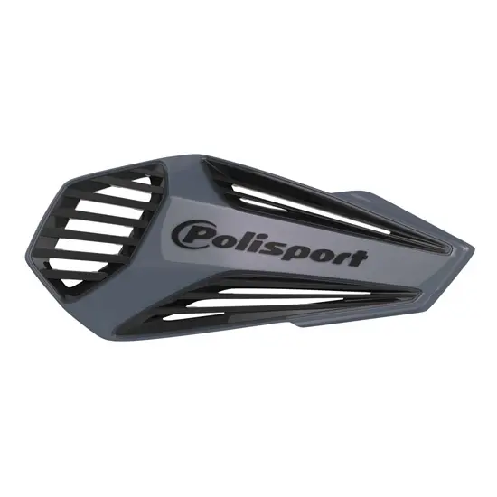 Plastiques de remplacement protège-mains MX Air Gris/Noir Polisport