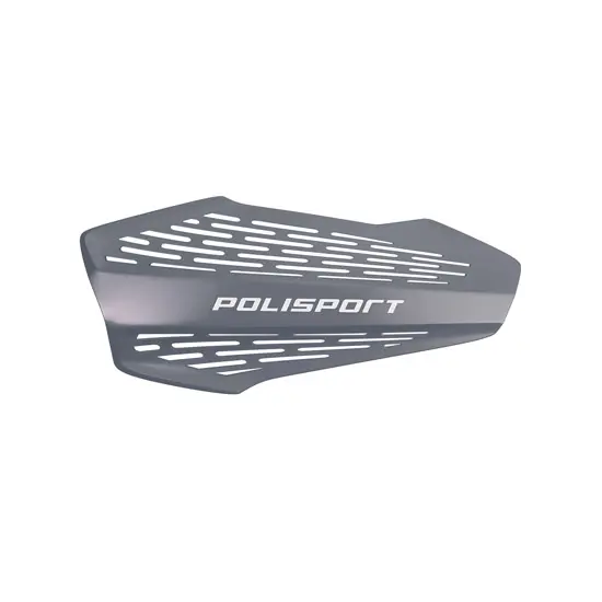 Plastiques de remplacement protège-mains MX Force gris Polisport