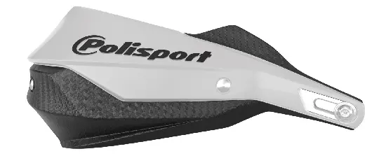 Handschutz Motorrad Polisport Trail Blazer CF Moto 450 MT 2024+ weiß-schwarz — Ansicht 2