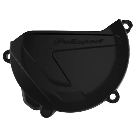 Protection couvre-carter d'embrayage Polisport Yamaha 250 YZ 2004-2022 noir