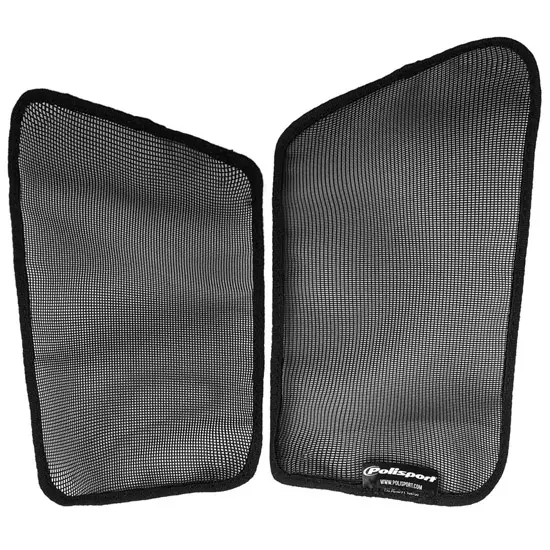 Filets cache radiateur Polisport Honda CRF250R 18 noir