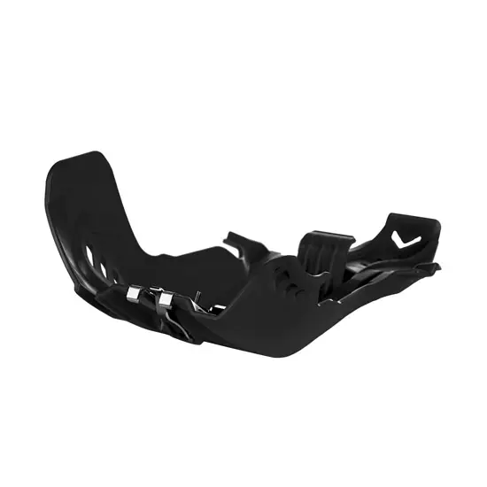 Sabot moteur Fortress avec sabot de biellette Polisport noir