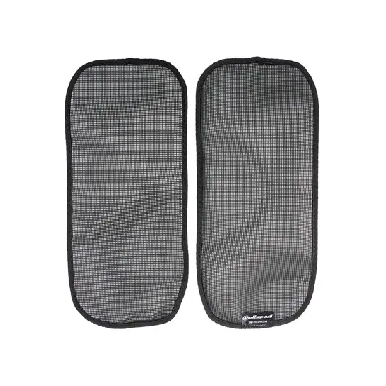 Filets cache radiateur Polisport YZ125/250 (22) noir