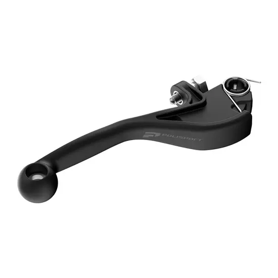 Levier de frein Polisport incassable off-road noir Yamaha YZ/Kawasaki KX