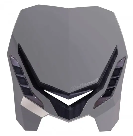 Phare arrière Avt E-Blaze gris/noir POLISPORT