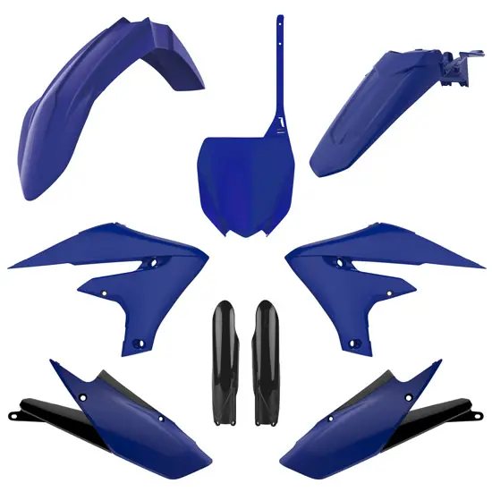 Polisport Komplett-Set blau/schwarz