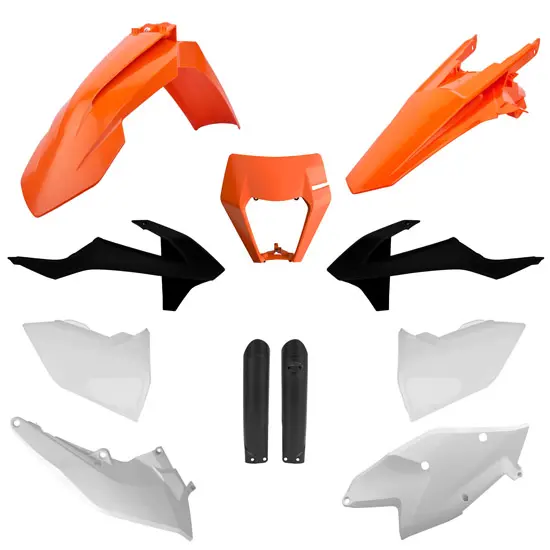Kit plastiques Polisport KTM EXC/EXC-F/XC-W/XC-F-W 2017-2019 OEM 18