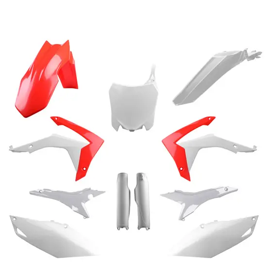 Polisport সম্পূর্ণ প্লাস্টিক কিট Honda CRF250R (14>17) CRF450R (13>16) OEM