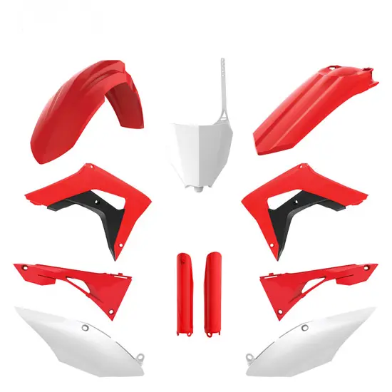 Polisport Komplett-Kit Rot/Schwarz