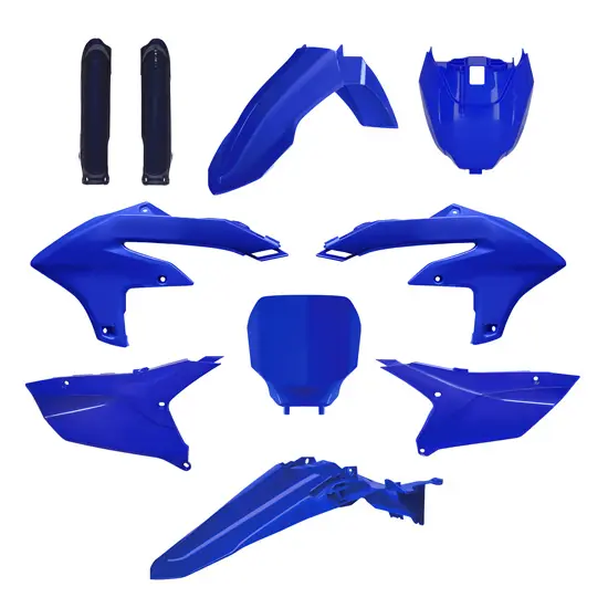 Verkleidungssatz Polisport Yamaha YZ 250 F / 450 YZ F / 450 YZ FX blau schwarz