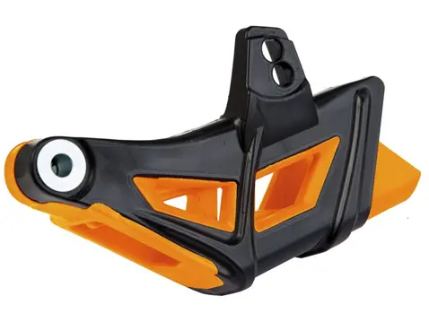 Guide chaîne R'TECH Noir/Orange