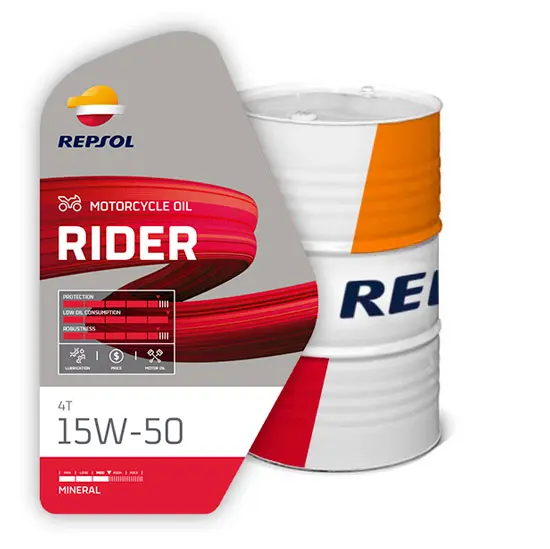 REPSOL Rider 4T 15W-50 60 l