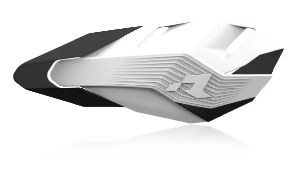HP3 R'TECH 핸드가드 (마운팅 키트 포함) 화이트/블랙