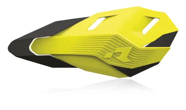 R'TECH HP3 handbeschermers set montagekit geel/zwart inbegrepen