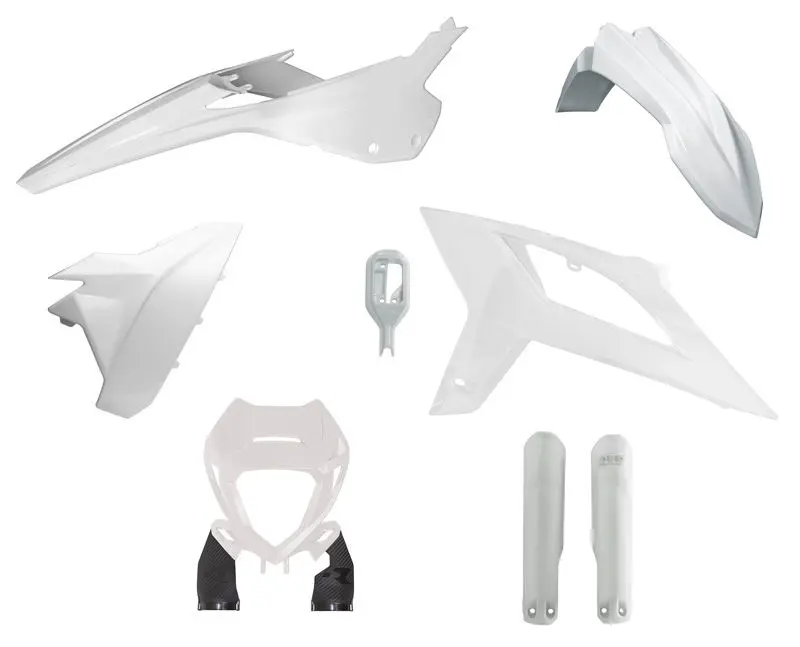 Kit plastique 6 pièces Beta RR blanc R'TECH