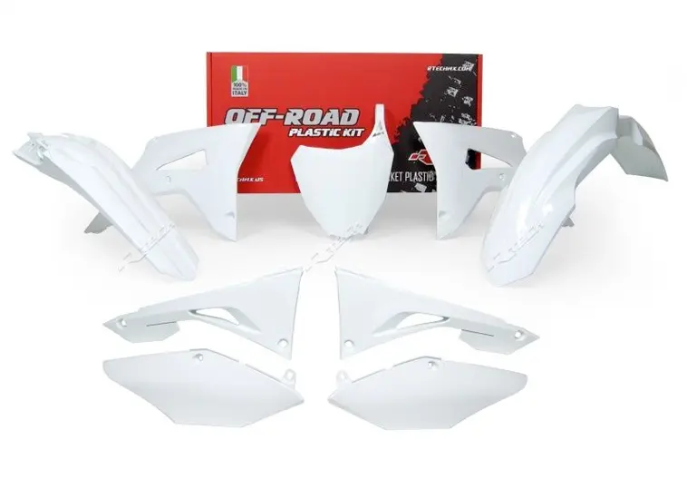 Kit plastique Honda R'TECH blanc