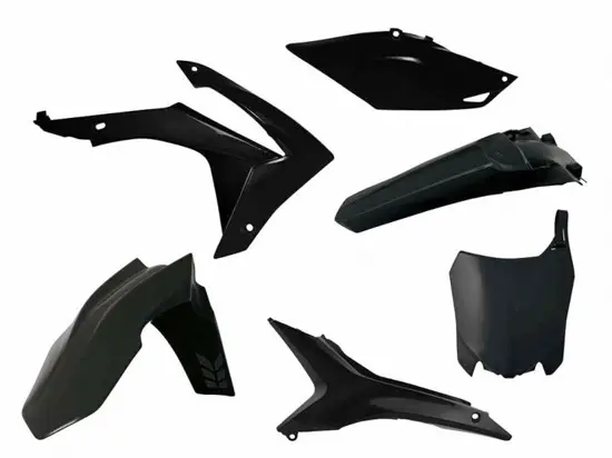 Kit plastique Honda R'TECH noir