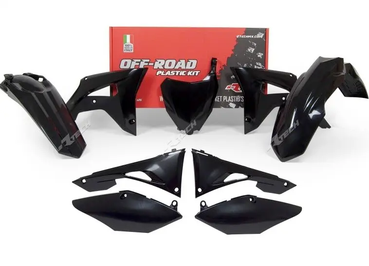 Plastiksatz R'TECH Honda schwarz